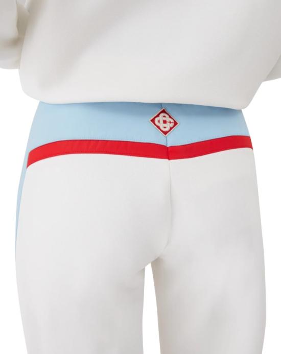 25FW 카사블랑카 레깅스 JTR 28601 White - CASABLANCA