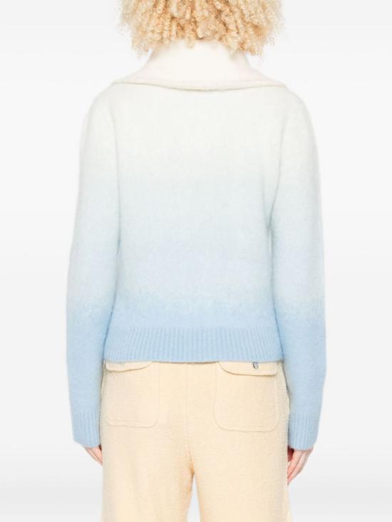 25FW 카사블랑카 스웨터 KW 105401 White - CASABLANCA