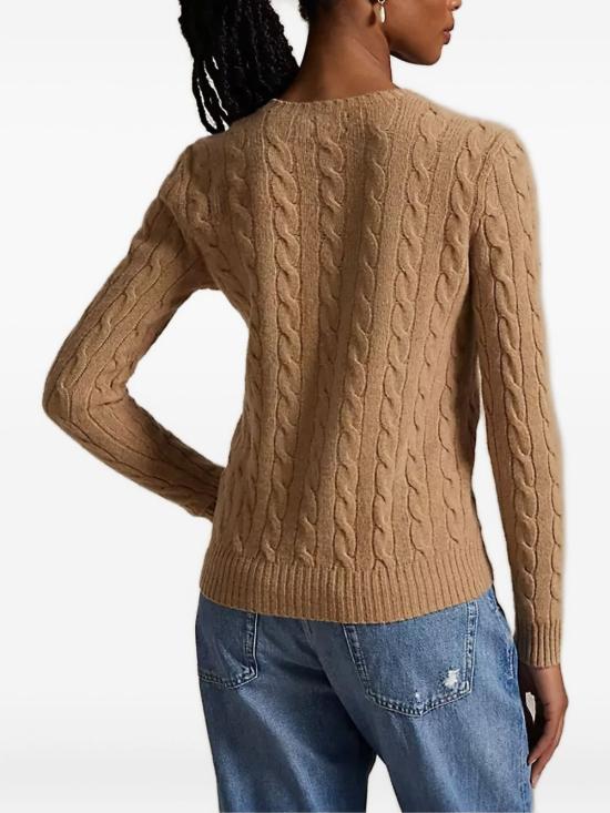 25FW 폴로 랄프로렌 스웨터 211971865 002 Beige - POLO RALPH LAUREN