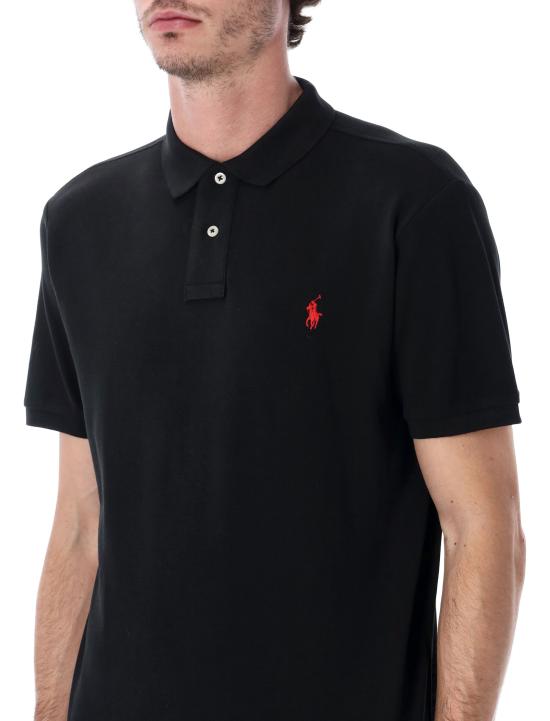 26FW 폴로 랄프로렌 폴로 티셔츠 710782592 001 Nero - POLO RALPH LAUREN
