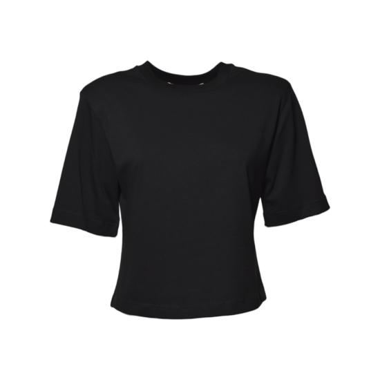 25FW 나인 미니츠 반팔 티셔츠 25SSNTP0016 BLACK Black