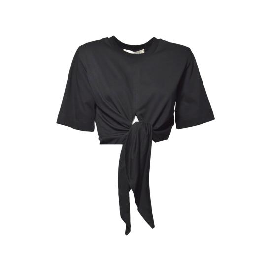 25FW 나인 미니츠 반팔 티셔츠 25SSNTP0017 BLACK Black