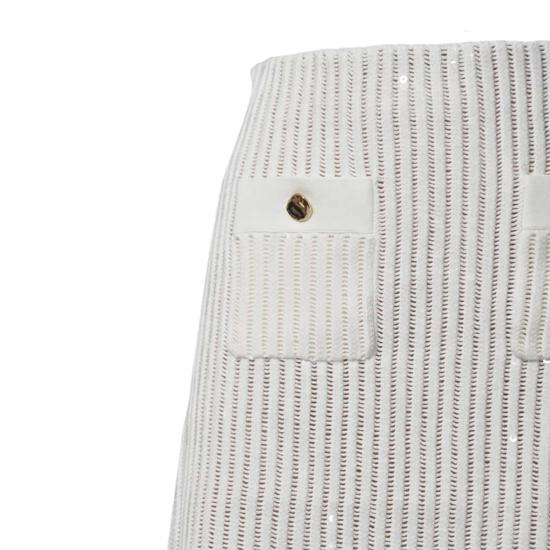 25FW 셀프 포트레이트 미디 스커트 SS25126SKW WHITE White - SELF PORTRAIT