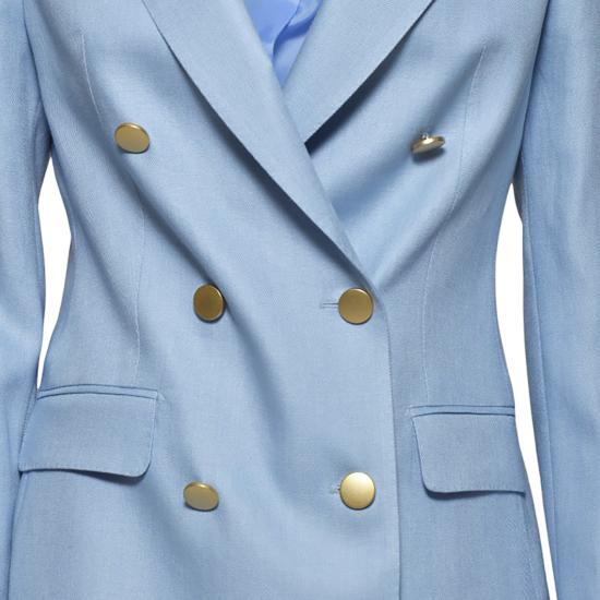 25FW 딸리아토레 수트 자켓 JPARIGI10B340021U25E107MET150 EI914 Clear Blue - TAGLIATORE