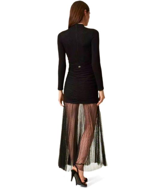 25FW 트윈셋 롱 원피스 252TT3262 00006 XS Black - TWINSET