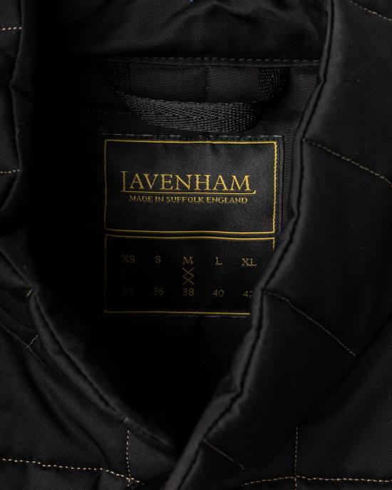 25FW 라벤헴 니트 베스트 LV12007 102 BLACK Black - LAVENHAM