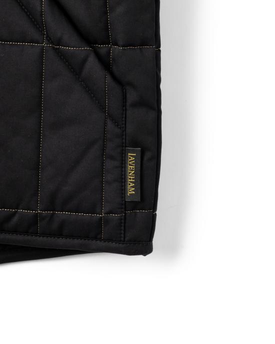 25FW 라벤헴 니트 베스트 LV12007 102 BLACK Black - LAVENHAM