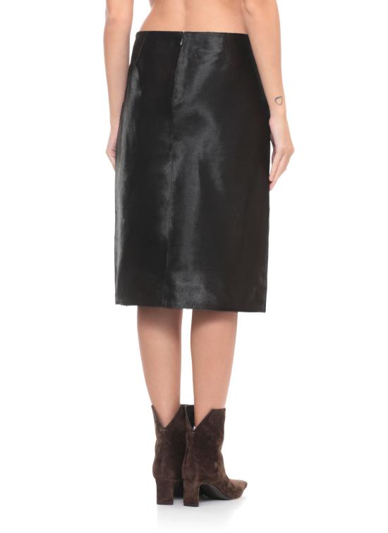 25FW 루루 드 세종 미디 스커트 MYRA COFFEE Brown - LOULOU DE SAISON