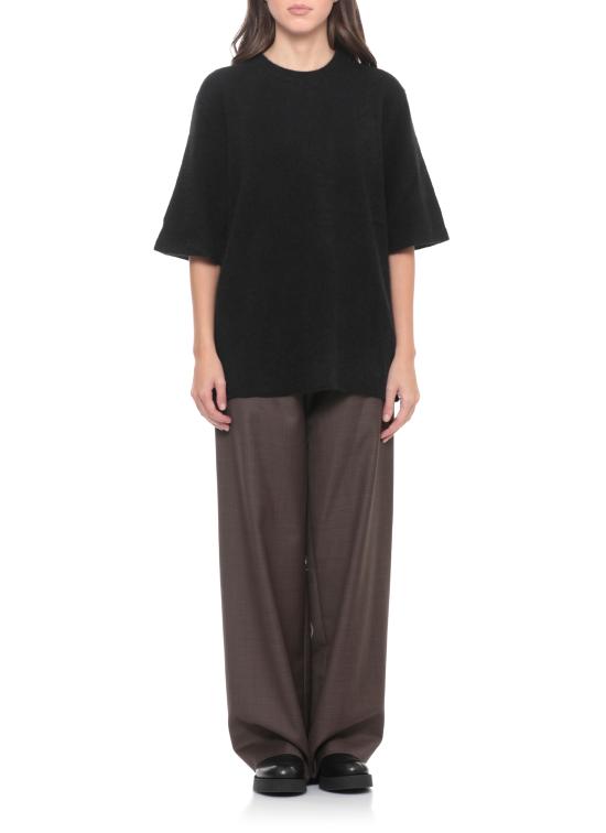 25FW 루루 드 세종 스웨터 RAVEN BLACK Black - LOULOU DE SAISON