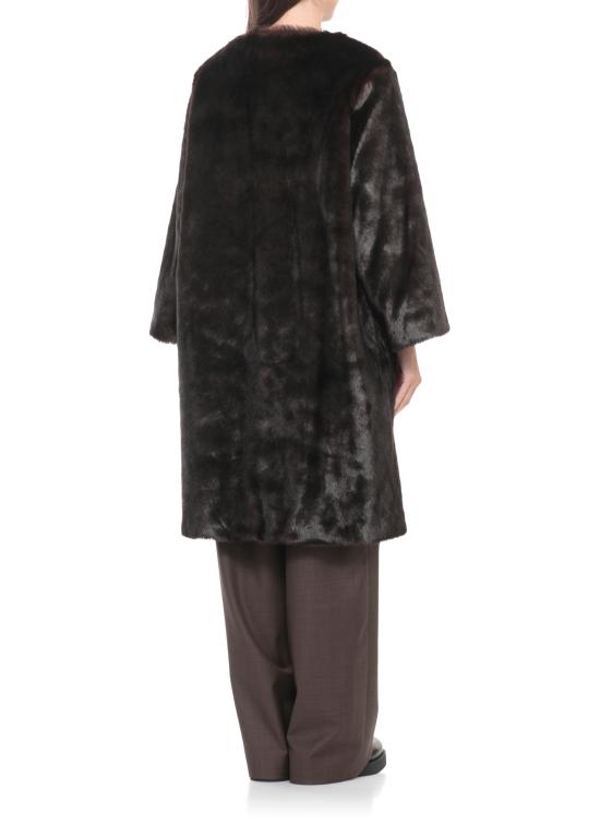 25FW 루루 드 세종 코트 MOORE GRIZZLY Brown - LOULOU DE SAISON