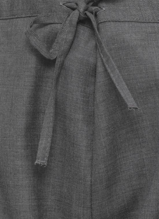 25FW 루루 드 세종 스트레이트 팬츠 COVE LDS ANTHRACITE MELANGE Grey - LOULOU DE SAISON