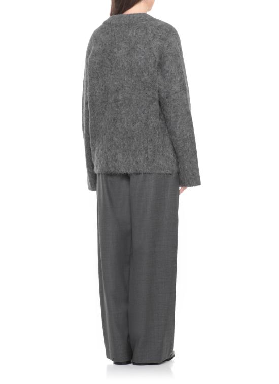 25FW 루루 드 세종 가디건 LYNN ANTHRACITE MELANGE Grey - LOULOU DE SAISON