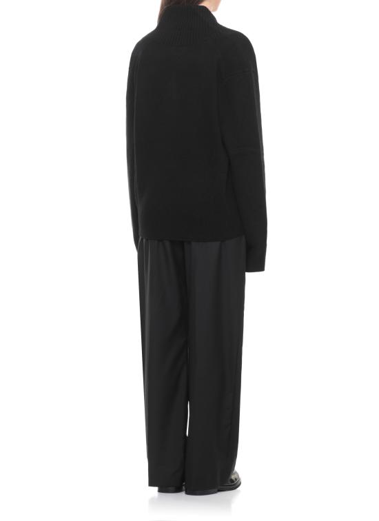 25FW 루루 드 세종 스웨터 MAKELA BLACK Black - LOULOU DE SAISON