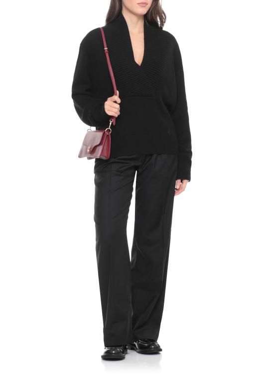 25FW 루루 드 세종 스웨터 MAKELA BLACK Black - LOULOU DE SAISON