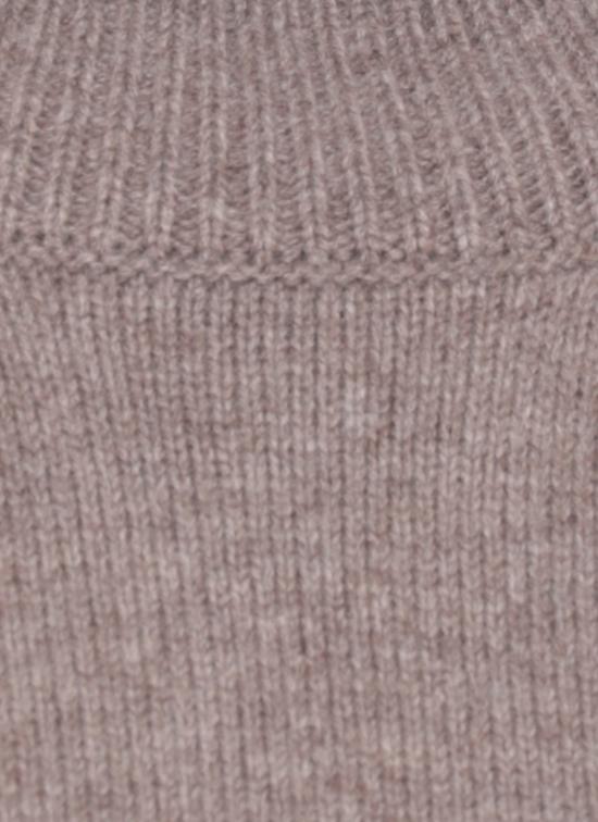 25FW 루루 드 세종 터틀넥 LUKE TAUPE MELANGE Brown - LOULOU DE SAISON