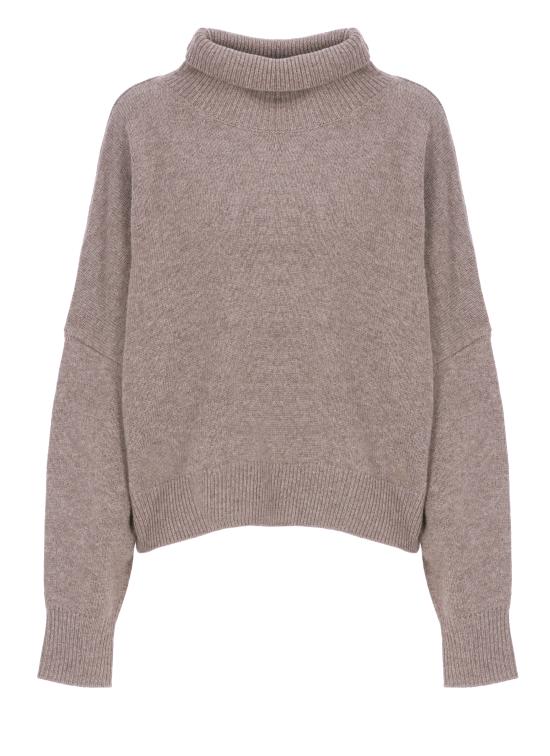 25FW 루루 드 세종 터틀넥 LUKE TAUPE MELANGE Brown