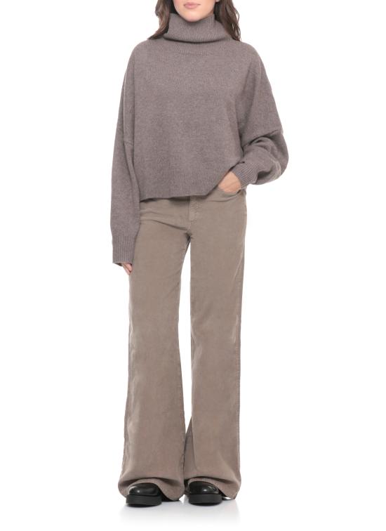 25FW 루루 드 세종 터틀넥 LUKE TAUPE MELANGE Brown - LOULOU DE SAISON