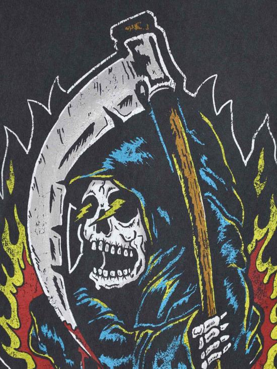 25FW 갤러리 디파트먼트 반팔 티셔츠 BRA 10286 VINTAGE BLACK Black - GALLERY DEPT