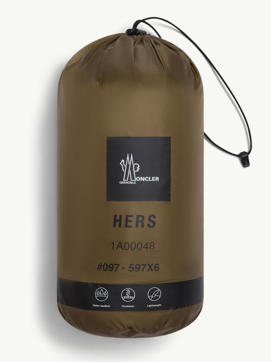 25FW 몽클레어 HERS 허스 쇼트 다운 자켓 K20971A00048 597X6 23I VERDE - MONCLER