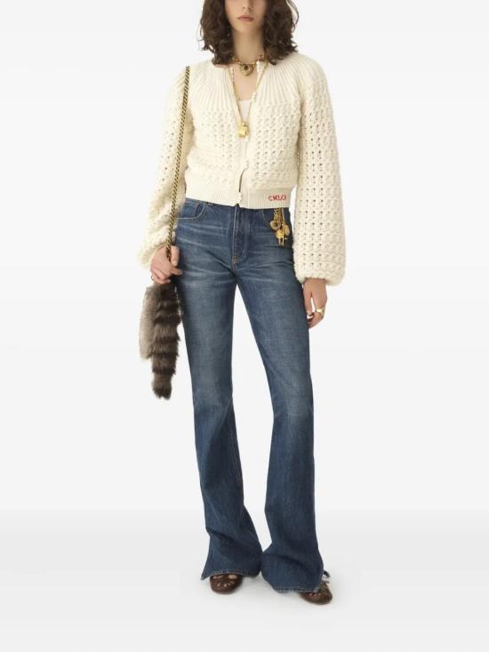 25FW 끌로에 가디건 CH25WMP07590 107 ICONIC MILK - CHLOE