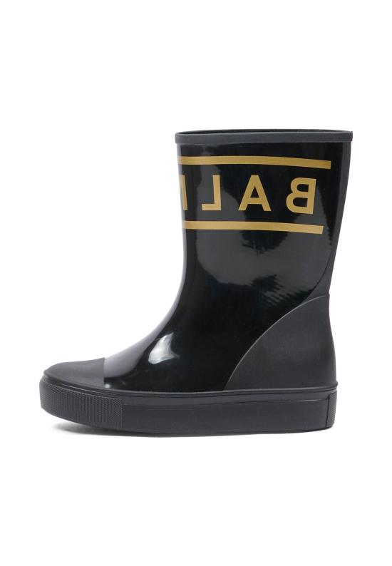  [키즈] 발망 미들 부츠 BT0S26 Z1831 930OR BLACK - BALMAIN