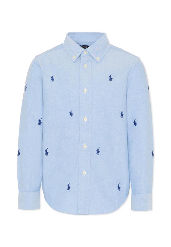 26SS [키즈] 랄프 로렌 탑 878876001 LIGHT BLUE