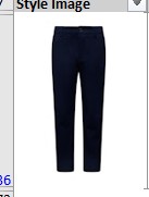 25FW [키즈] 트루사르디 스트레이트 팬츠 TBA25126PA PEACOAT BLUE