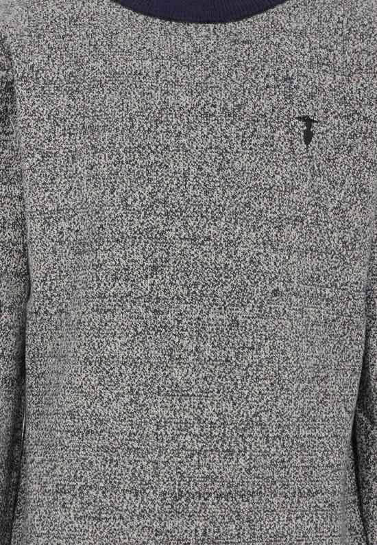 25FW [키즈] 트루사르디 니트/스웻셔츠 TBA25112MA PEACOAT BLUE - TRUSSARDI