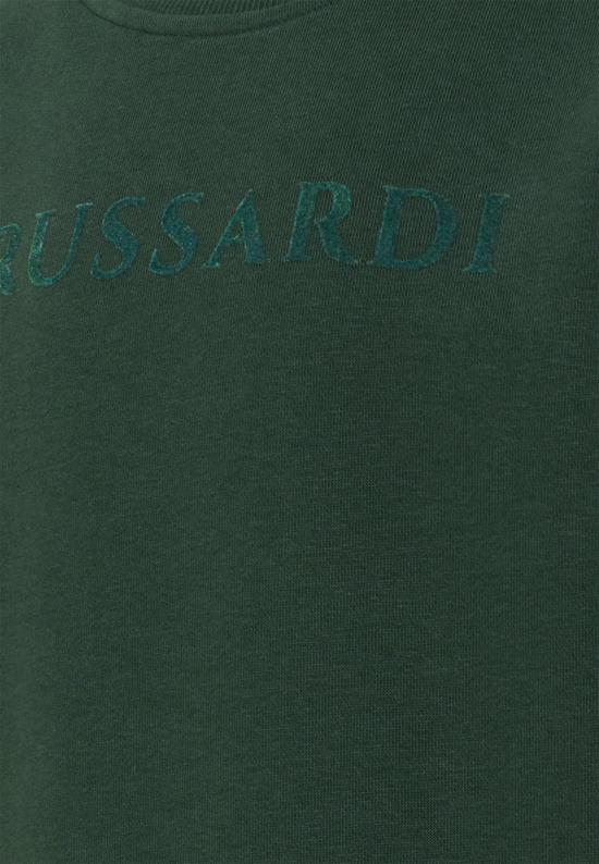 25FW [키즈] 트루사르디 니트/스웻셔츠 TBA25097FE PINENEEDLE GREEN - TRUSSARDI