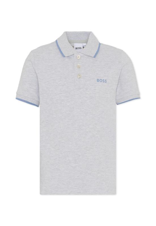 24FW [키즈] 보스 폴로 셔츠 J51163 A32 GREY