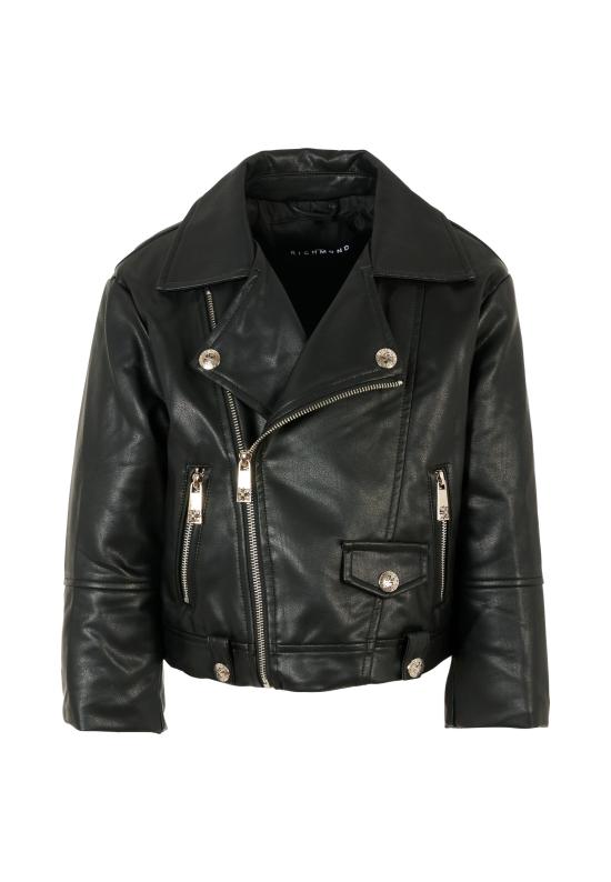 25FW [키즈] 리치몬드 가죽 자켓 RBA25032GB BLACK