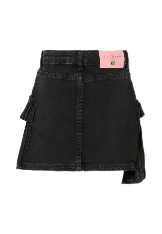 25FW [키즈] 리치몬드 스커트 RGA25218GO DENIM BLACK - RICHMOND