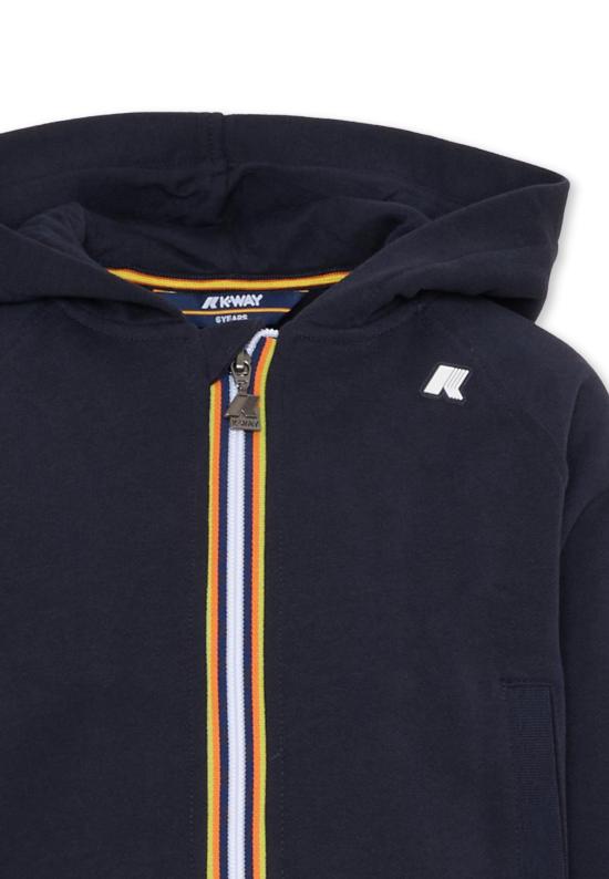 25FW [키즈] 까웨 트레이닝 상의 K51347W K89 BLUE - K-WAY