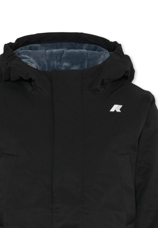 25FW [키즈] 까웨 패딩 K1128HW AL8 BLACK - K-WAY