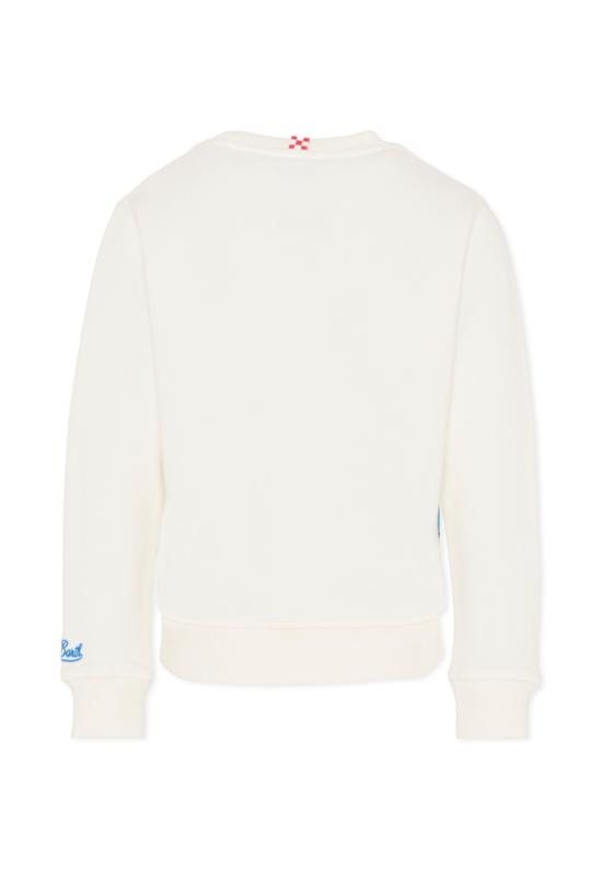 25FW [키즈] 세인트바쓰 니트/스웻셔츠 HUT0004 00530I WHITE - MC2 SAINT BARTH