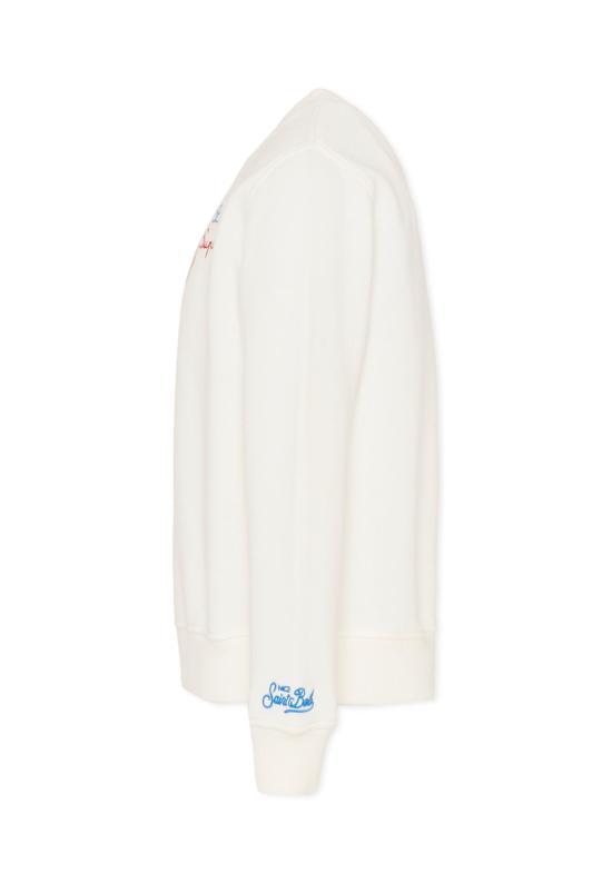 25FW [키즈] 세인트바쓰 니트/스웻셔츠 HUT0004 00530I WHITE - MC2 SAINT BARTH