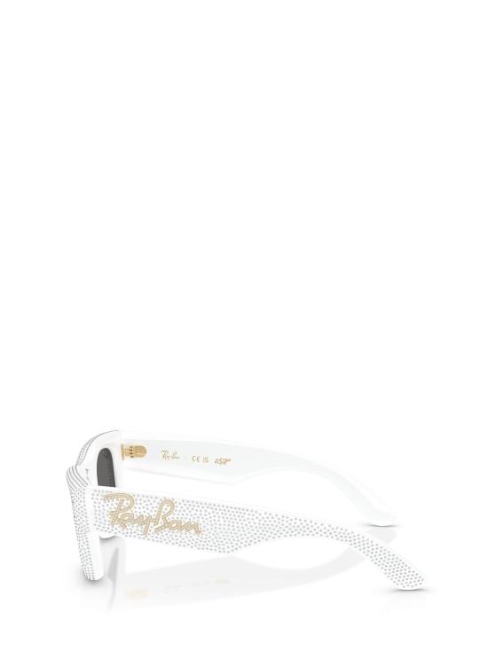 26FW 레이밴 선글라스 RB4940BP 686687 WHITE STRASS PAVE - RAY BAN