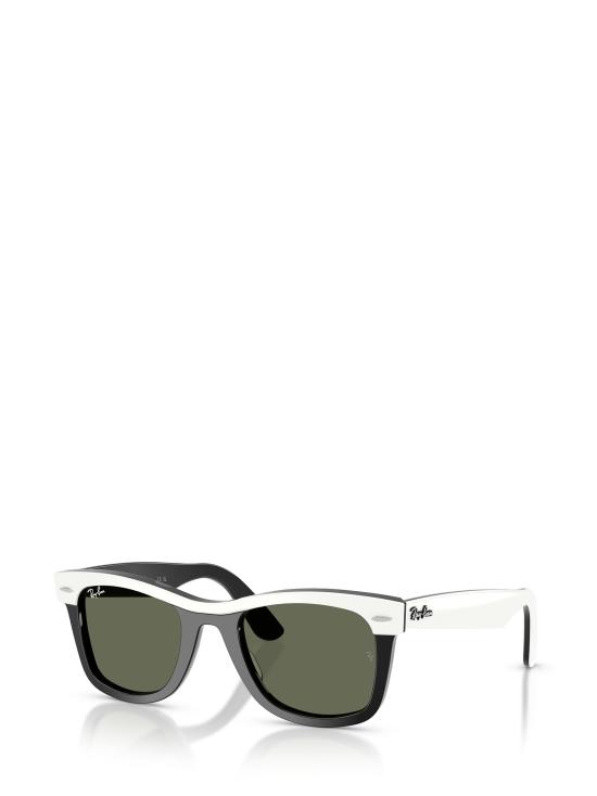 26FW 레이밴 선글라스 RB2240 144431 WHITE ON BLACK - RAY BAN