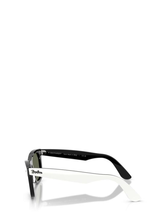 26FW 레이밴 선글라스 RB2240 144431 WHITE ON BLACK - RAY BAN