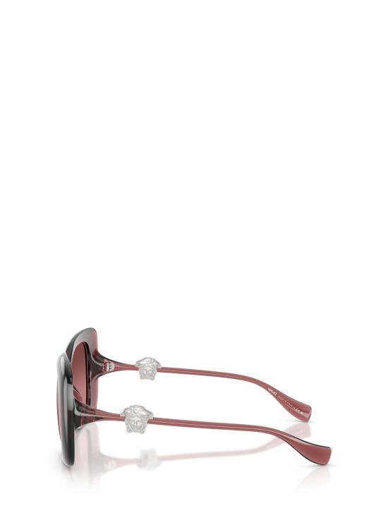 25FW 베르사체 선글라스 VE4499U 55397E TRANSPARENT RED - VERSACE