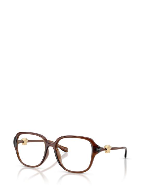 25FW 베르사체 안경 VE3386D 5534 TRANSPARENT BROWN - VERSACE