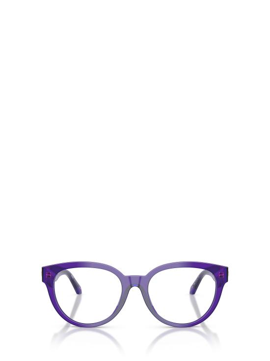 25FW 베르사체 안경 VE3384 5545 TRANSPARENT DARK VIOLET