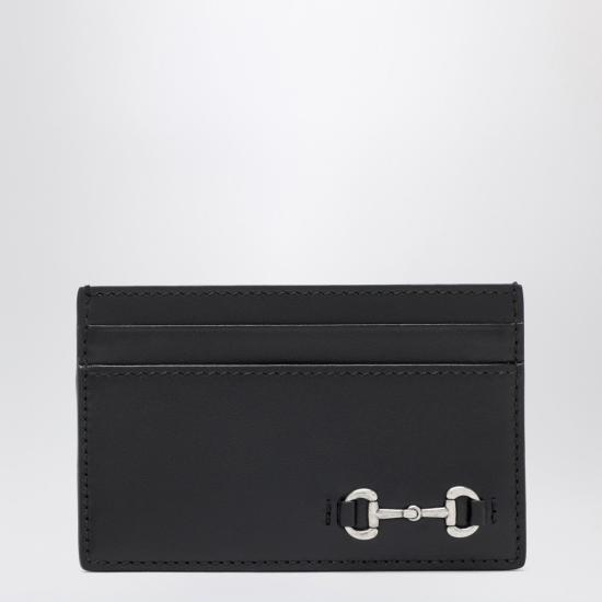 25FW 구찌 홀스빗 카드 케이스 846952AAFP1 Black