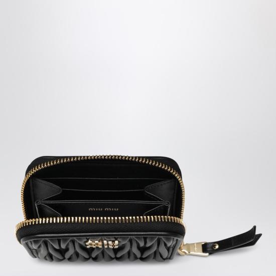 26SS 미우미우 지갑 5MM268AFPP Black - MIU MIU
