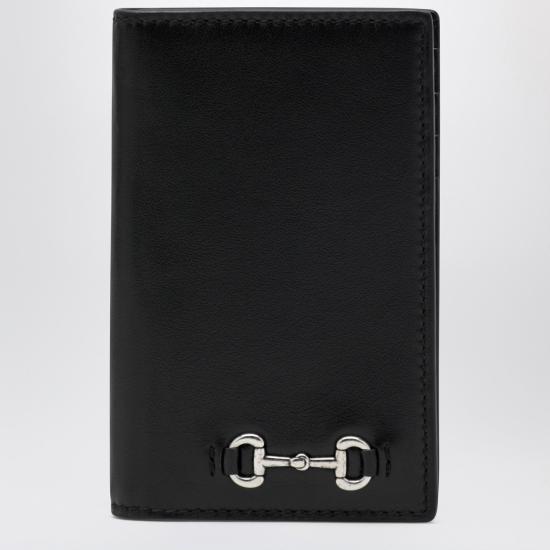 25FW 구찌 홀스빗 롱 카드 케이스 846951AAFP1 Black
