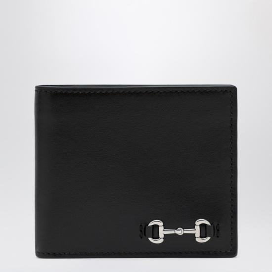 25FW 구찌 홀스빗 바이폴드 웰렛 846950AAFP1 Black