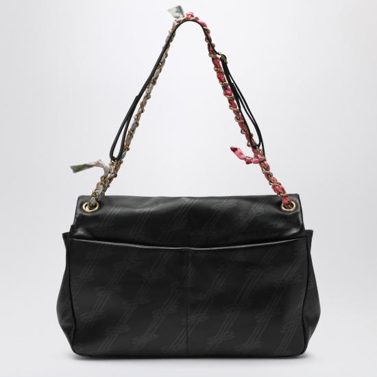 25FW 발렌시아가 달링 체인 백 미디움 8525012AB8W Black - BALENCIAGA