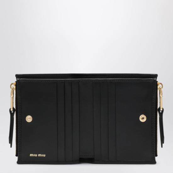 26SS 미우미우 지갑 5ML024AFPP Black - MIU MIU