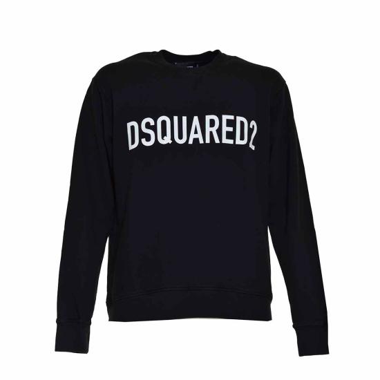 25FW 디스퀘어드2 긴팔 티셔츠 S74GU0663S25538 900 Black - DSQUARED2