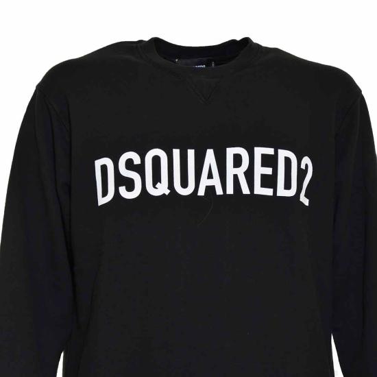 25FW 디스퀘어드2 긴팔 티셔츠 S74GU0663S25538 900 Black - DSQUARED2